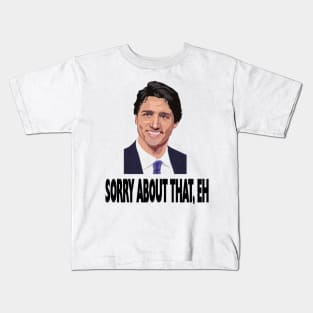 Canadian Apology Kids T-Shirt